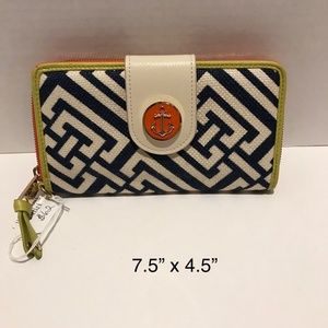 Spartina Haig Point Yacht Club Wallet; New w/out tags